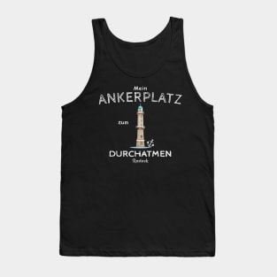 Leuchtturm Warnemnde Rostock Gery Ger Hand Drawing Tank Top